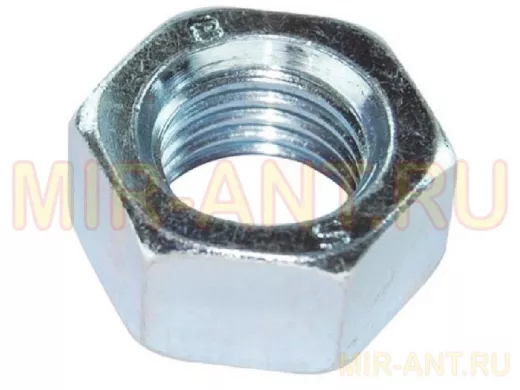 Гайки оцинкованные  М5 DIN 934 (15000 шт) 