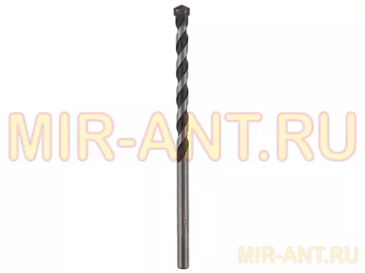 Сверло по бетону 6х100 мм, цилиндрический хвостовик