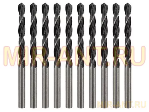 Сверло по металлу  3,0 мм (P6M5) (10 шт. в упаковке) цена за 1 сверло