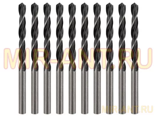 Сверло по металлу  4,0 мм (P6M5) (10 шт. в упаковке) цена за 1 свело