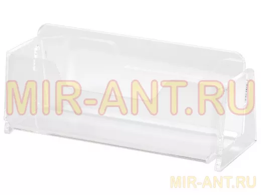 Подставка для визиток настольная "BR-71712" 95*20мм, 1 карман глубиной 32мм