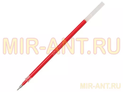 Стержень гелевый "BR-75239" 130мм, КРАСНЫЙ, игольчатый пишущий узел 0,5мм, линия 0,35мм