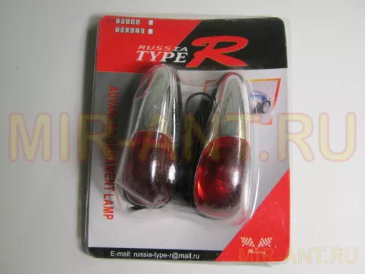 Габаритники 086 R красные 