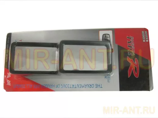 Зеркало сферическое 039 прямоугольное на блистере