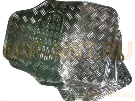 Коврики металик хром 163 (4 шт.) (271-279)