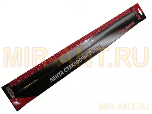 Лента стеклоочистителя (пара) силиконовая 36 см белая RTR 03610