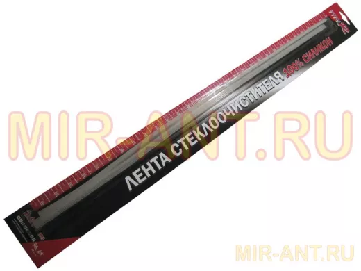 Лента стеклоочистителя (пара) силиконовая 60 см белая RTR 06010