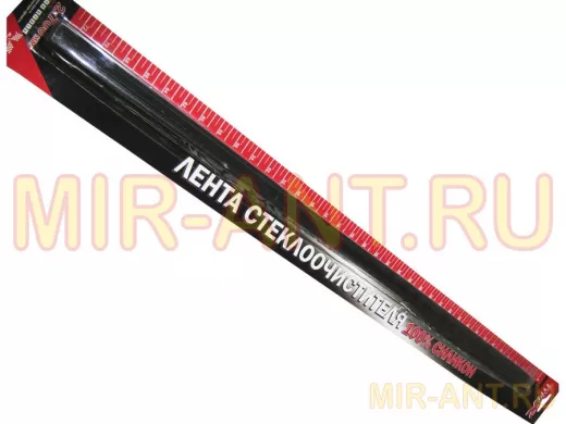Лента стеклоочистителя (пара) силиконовая 70 см черная RTR 07010