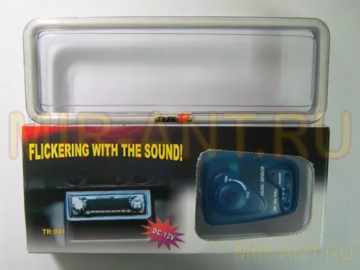 Подсветка 041 (81041) рамка под магнитофон маленькая 00764