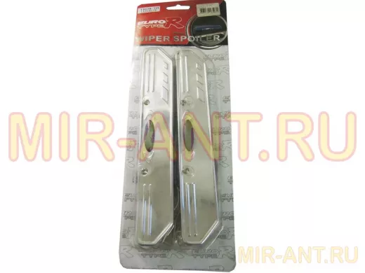 Спойлер на щетки дворника 08-2 B хром с подсветкой