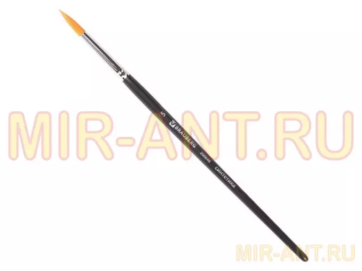 Кисть художественная проф. "BR-80146" ART CLASSIC, синтетика жесткая, круглая, № 5, короткая ручка