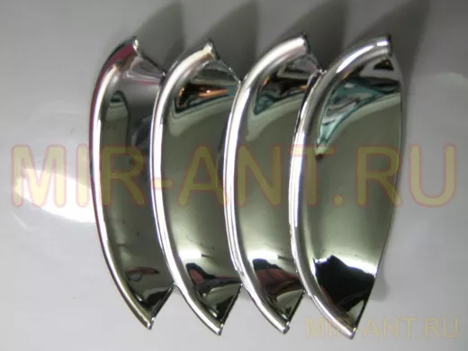 Накладки декоративные хром ВАЗ 2101-2103, 2106, Нива под ручки дверей 8445   01021 (цена за 4шт)