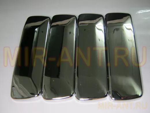 Накладки декоративные хром ВАЗ 2110, 2111, 2112 На ручки дверей 8452 01309  (цена за набор из 4шт)