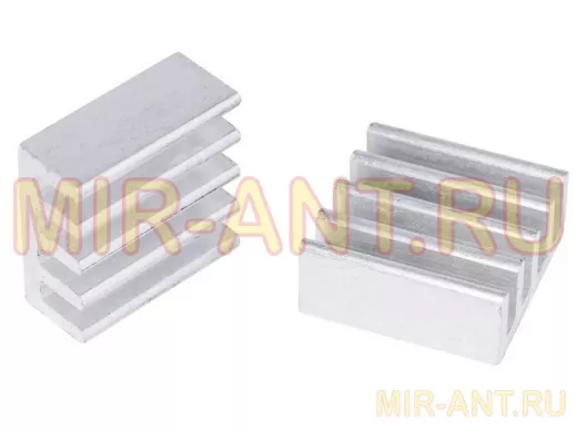 Радиатор 11*11*5мм., для микросхем модулей питания