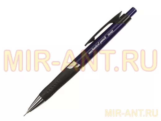 Карандаш механический "BR-83008" "Dash", корпус темно-синий, хромированные детали, грип, 0,5 мм
