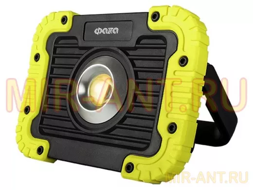 Фонарь кемпинговый  ФАZA  WL1-L5W-gn (черно-зеленый) COB LED, 3 режима свечения, 4*AA