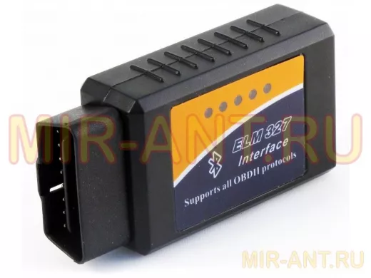 Адаптер ELM Bluetooth 327  (для диагностики авто) беспроводная диагностика автомобиля смартфоном