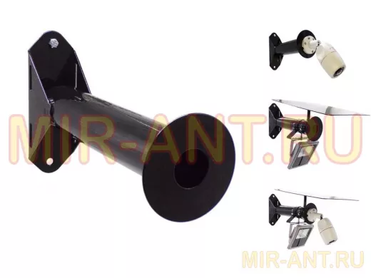 Кронштейн для камер и прожекторов на столбы под СИП-ленту, 0,28м 