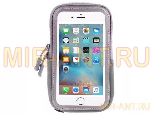 Орбита OT-SMH10 Серый чехол-нарукавник для смартфона