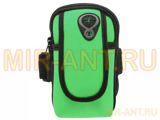 Орбита OT-SMH11 Зеленый чехол-нарукавник для смартфона